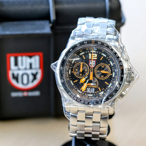 Brand-New LUMINOX F-35 Lightning II Chronograph Watch 9382 Quartz Wris –  SECOND HAND HOROLOGY