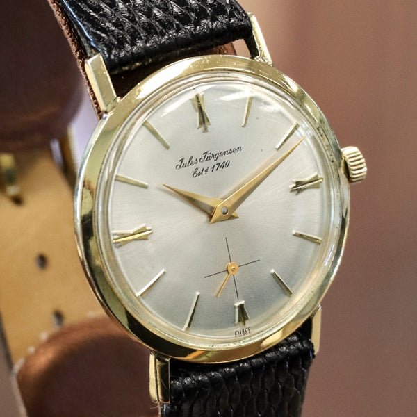 Jules Jurgensen Watch 1740 60s JULES JURGENSEN Automatic Gents 14K