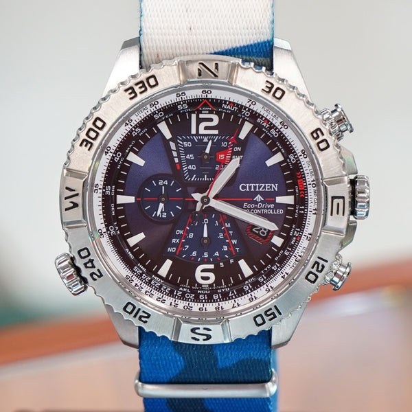 CITIZEN Promaster Navihawk A-T Watch Atomic Timekeeping Wristwatch