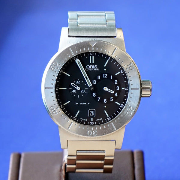 ORIS Big Crown BC3 Regulator Diver's Watch 635-7514 Automatic 27