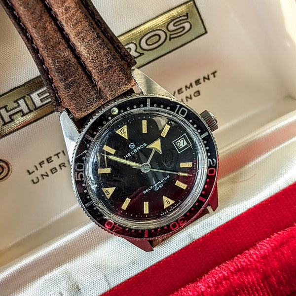 Helbros sales diver watch