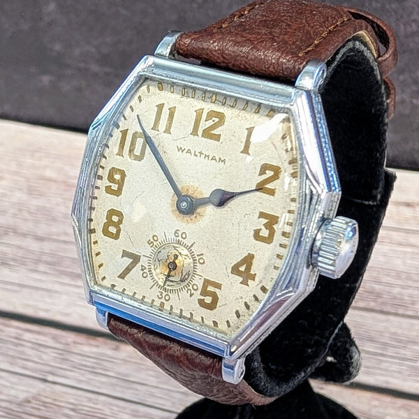むぅ　Waltham 15J アールデコ文字盤　稼働品 PXL_20251209_203827541.