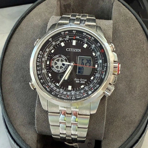 Citizen Promaster Air JZ1060-76E 45mm Eco-Drive Pilot Chronograph