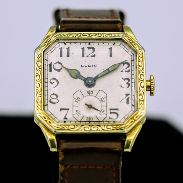 Elgin 8/0 Size Watch Hands – NOS Pair Yellow For Vintage Repairs (USA Made)