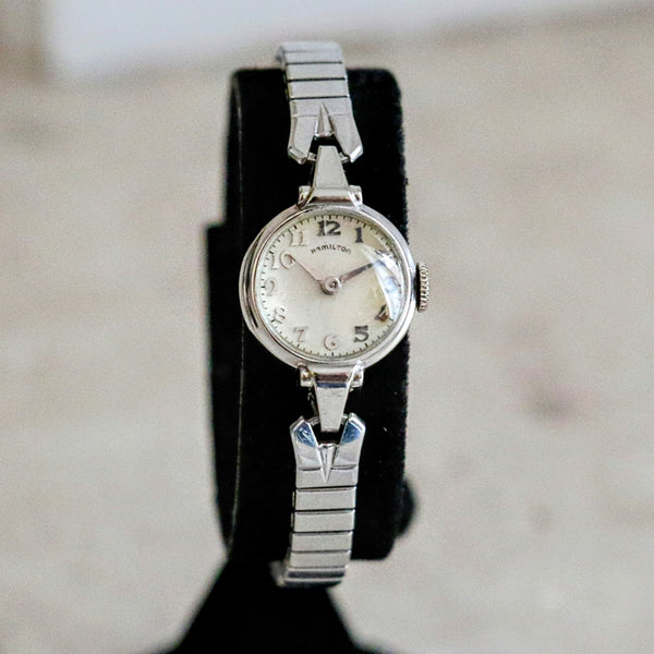 1955 HAMILTON JENNY-B Ladies Watch Grade 757 22 Jewels USA Made Wristwatch