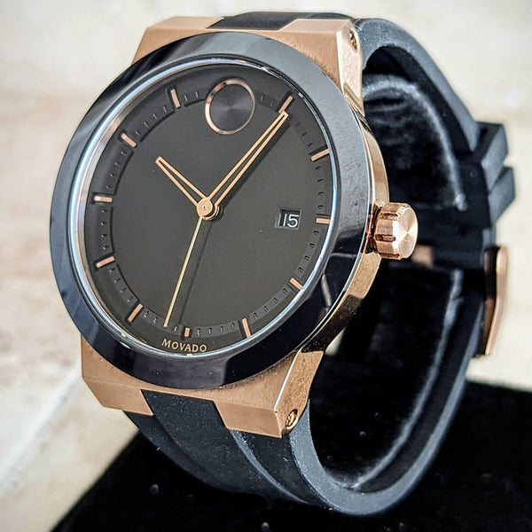 MOVADO Bold Fusion Watch Bronze Case Demo Unit Wristwatch Ref. 3600623
