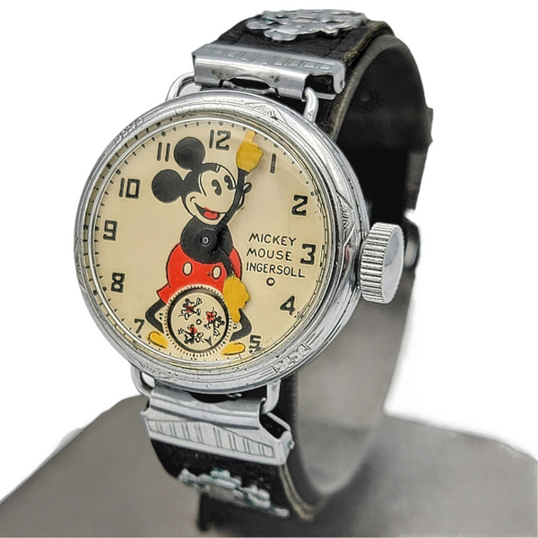 First Edition 1933 Mickey Mouse Ingersoll Watch