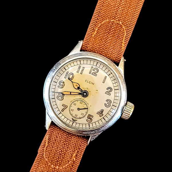 WWII Military ELGIN Wristwatch - General Service Watch ORD. DEPT. U.S.A.  1944