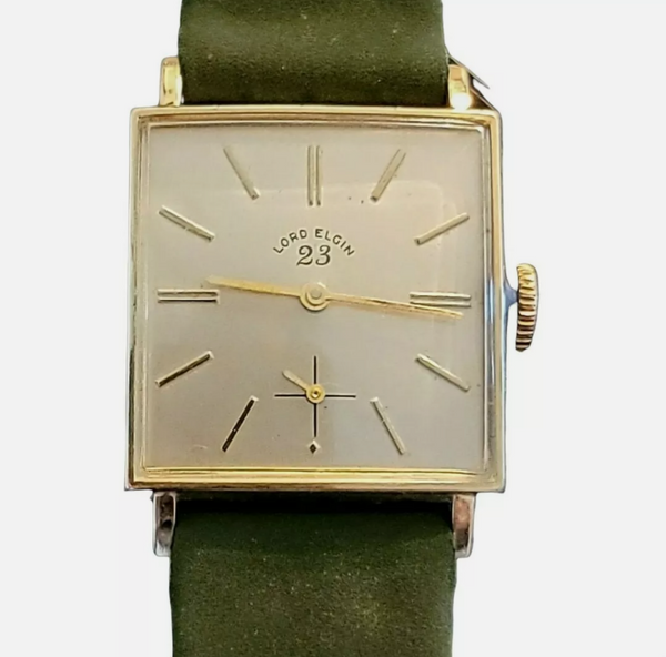 1960's LORD ELGIN Watch 23 Jewels U.S.A. – SECOND HAND HOROLOGY