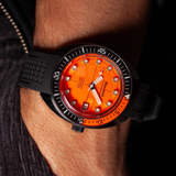 BULOVA Devil Diver Oceanographer Automatic Watch Archive Series 96B350 Date 41mm