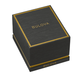 Classic Bulova Prestige Women’s Watch 98P234 Date MOP & Diamond Dial 32mm ALL 2-Tone S.S.
