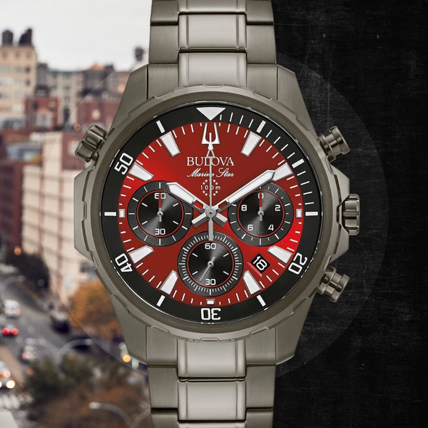 BULOVA Marine Star Chronograph Watch Series B 98B350 – SECOND HAND HOROLOGY