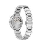 Bulova Disco Collection Automatic Watch 96B485 Date Purple Dial 38mm ALL S.S.