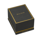 Bulova Sutton Dress Watch 98B430 Date 29mm Two-Tone S.S. Textured Dial