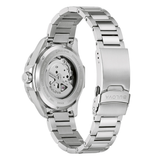 Bulova Marine Star Series B Automatic Watch 98B466 Date Blue Dial 41mm ALL S.S.