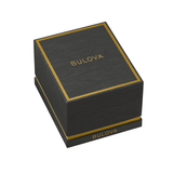 Bulova Marine Star Series B Automatic Watch 98B466 Date Blue Dial 41mm ALL S.S.