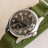 1942 ETERNA WWII Military Jumbo Wristwatch Ref. 138.92 Cal. 852 - Radium Dial Watch