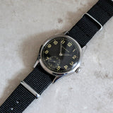 1942 ETERNA WWII Military Jumbo Wristwatch 15 Jewels Cal. 852 Swiss Vintage Watch