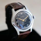 RENSIE Bumper Automatic Wristwatch by A. Raymond LTD. 17 Jewels Military Style Watch