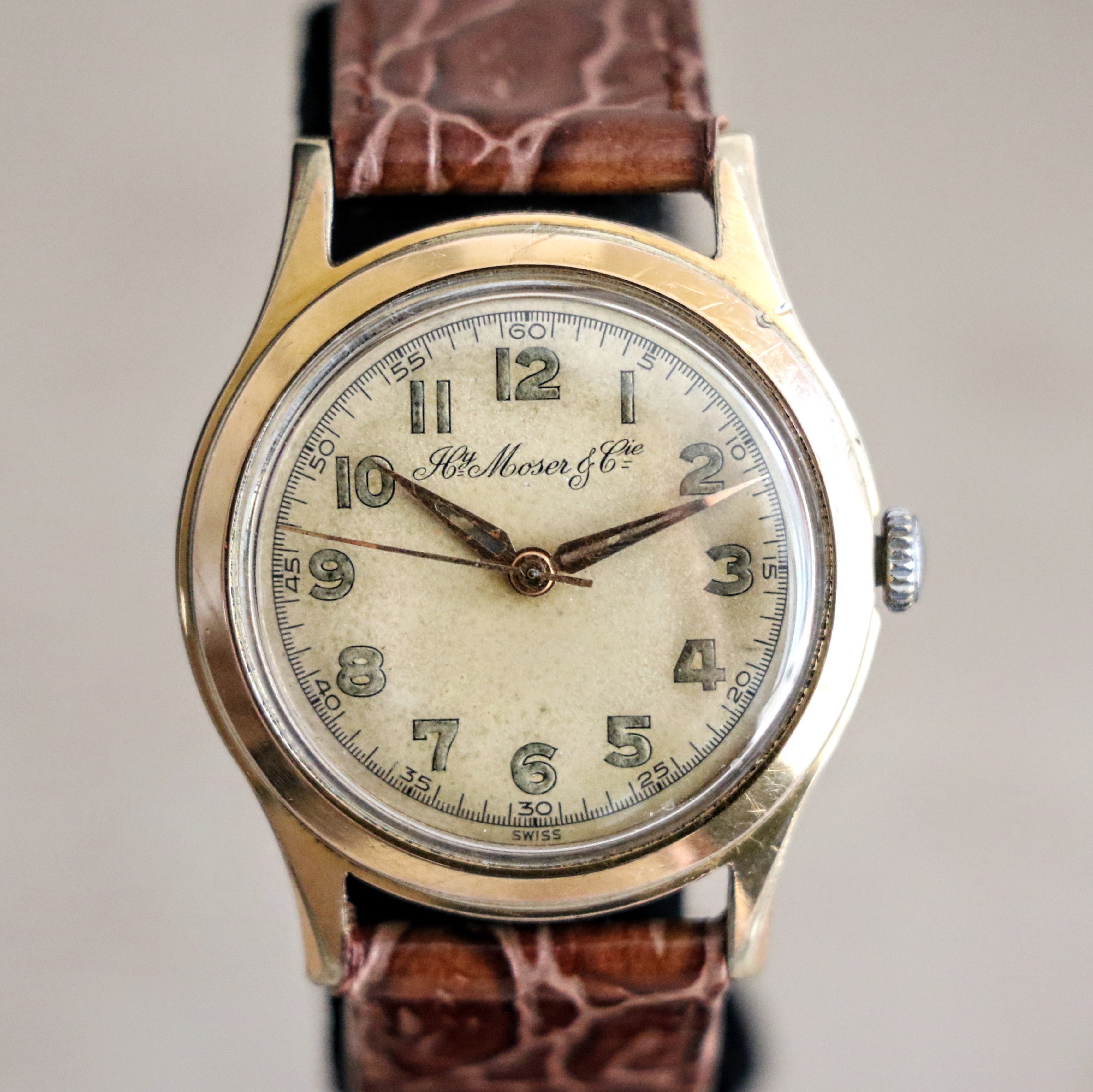 Shop H. MOSER & Cie. Watch 17 Rubis Cal | Swiss Vintage Watch
