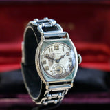 1928 BULOVA Spartan Watch 15 Jewels Cal. 10AN Art Deco Wristwatch