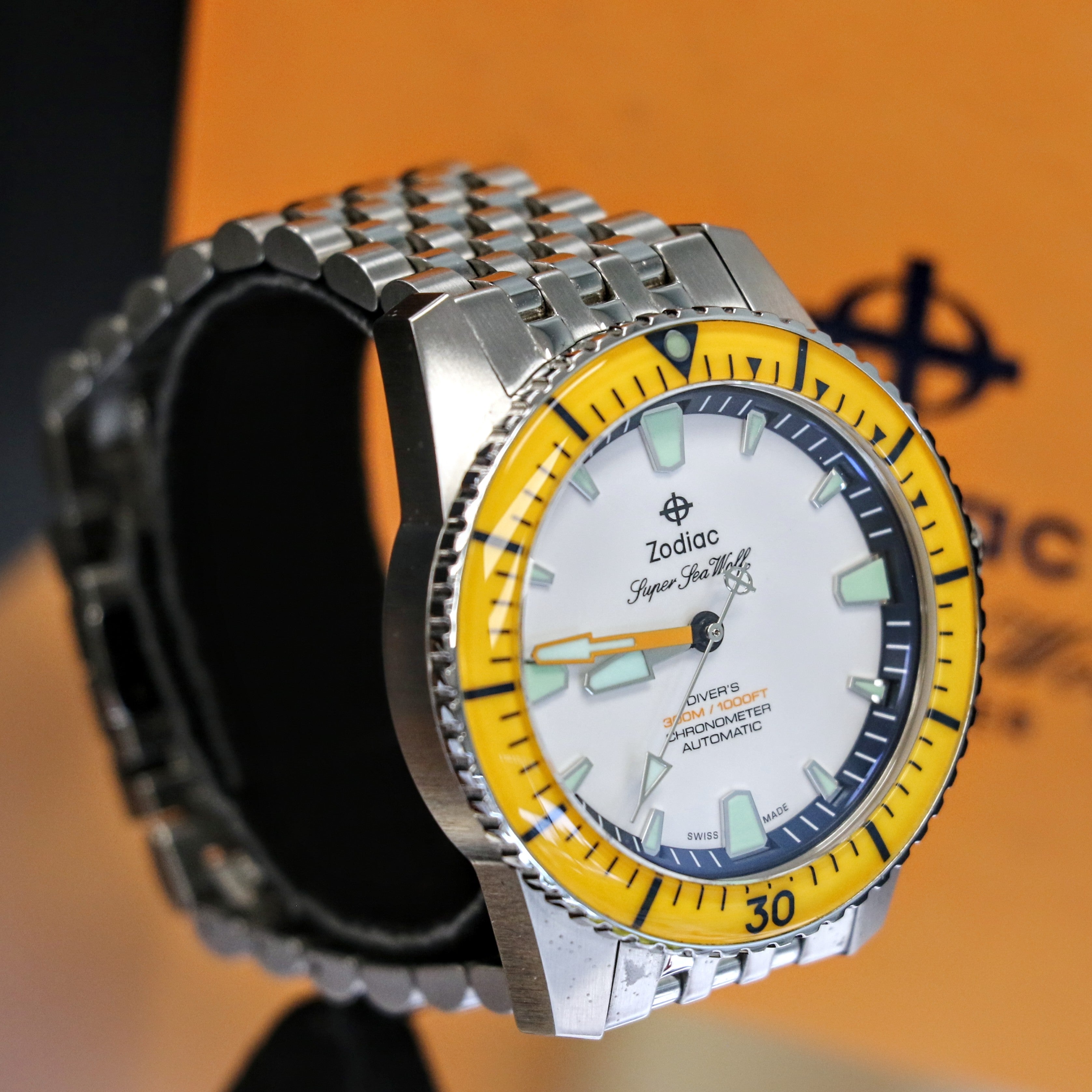 Buy Zodiac Super Sea Wolf Pro-Diver Chronometer Automatic watch