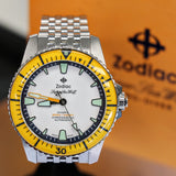 ZODIAC Super Sea Wolf PRO-DIVER Chronometer Automatic Wristwatch Ref. ZO3555 - BOX & Papers!