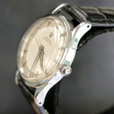 1947 OMEGA Automatic Watch Ref. 2582-3C Cal. 351 Bumper Self-Winding Wristwatch - All SS
