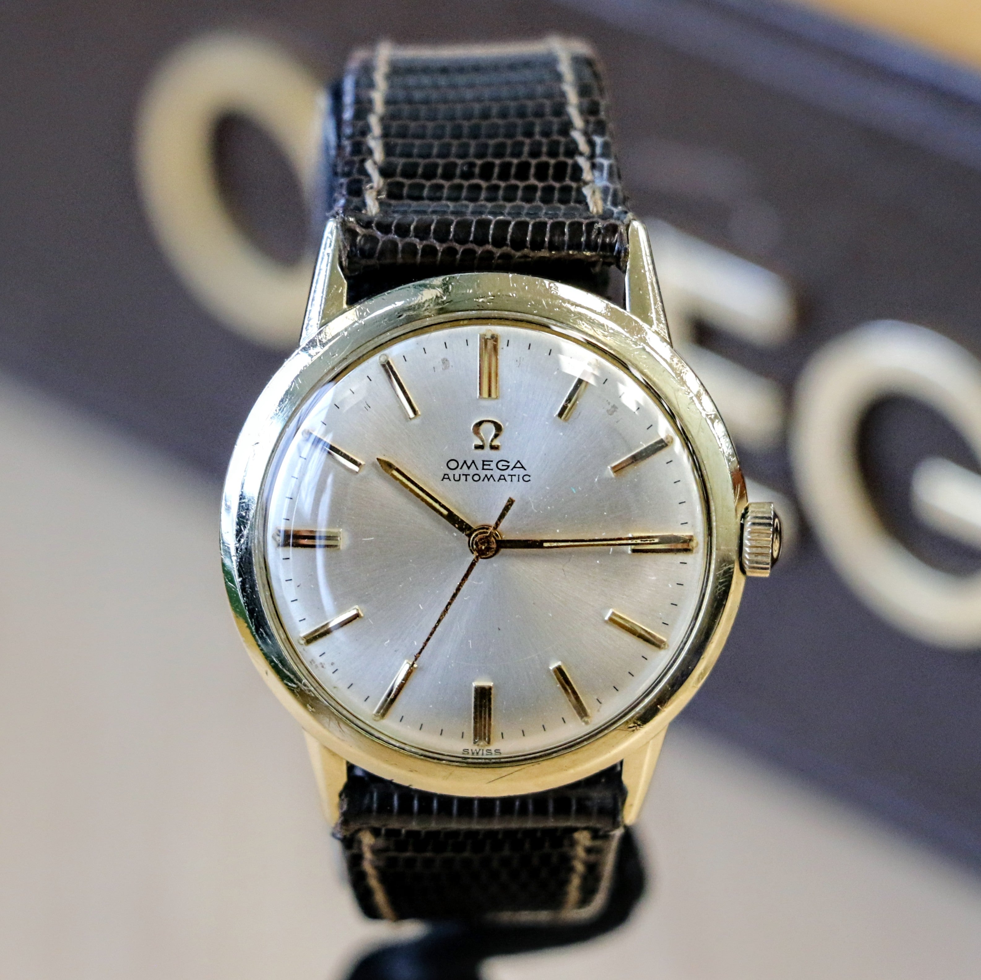 1962 OMEGA Automatic Watch LL6304 550 Vintage Wristwatch