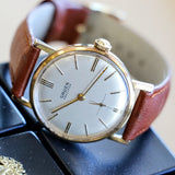 Gruen Precision 510 "James Bond" 007 Watch 17 Jewels Swiss Wristwatch - In Box