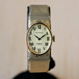 WALTHAM Incablock Ladies Wristwatch 17 Jewels FHF 69-21 Watch - Original Mesh Bracelet