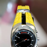PIRELLI PZero Tempo Watch Analog & Digital Chronograph Wristwatch w/ Alarm GMT