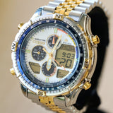 CITIZEN Navisurf Promaster World Time Watch C320-Q00524 Analog & Digital Wristwatch