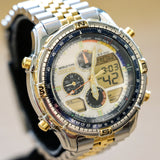 CITIZEN Navisurf Promaster World Time Watch C320-Q00524 Analog & Digital Wristwatch