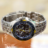 Blue Angels CITIZEN Eco-Drive SKYHAWK Chronograph Watch C650-T000959 - ALL Original