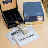 1994 SEIKO Quartz Dress Watch Two-Tone Case & Bracelet "Galaxy" Dial 7430-5359 - IN BOX!