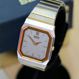 1994 SEIKO Quartz Dress Watch Two-Tone Case & Bracelet "Galaxy" Dial 7430-5359 - IN BOX!