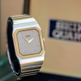 1994 SEIKO Quartz Dress Watch Two-Tone Case & Bracelet "Galaxy" Dial 7430-5359 - IN BOX!