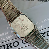 1994 SEIKO Quartz Dress Watch Two-Tone Case & Bracelet "Galaxy" Dial 7430-5359 - IN BOX!