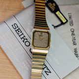 1994 SEIKO Quartz Dress Watch Two-Tone Case & Bracelet "Galaxy" Dial 7430-5359 - IN BOX!