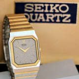 1994 SEIKO Quartz Dress Watch Two-Tone Case & Bracelet "Galaxy" Dial 7430-5359 - IN BOX!