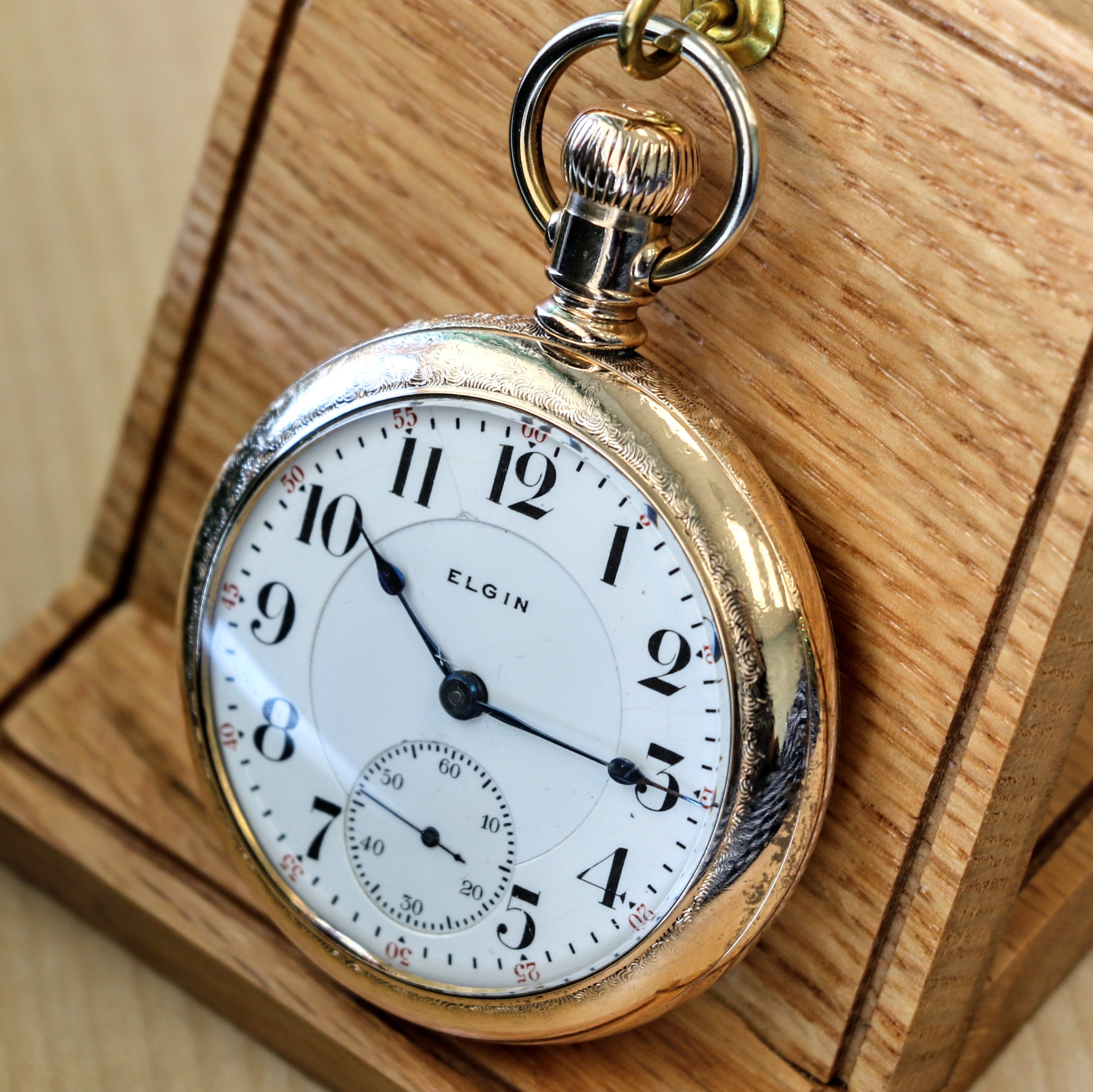 Elgin Gold 1904 Elgin Pocket Watch Value Vintage Elgin Grade 269