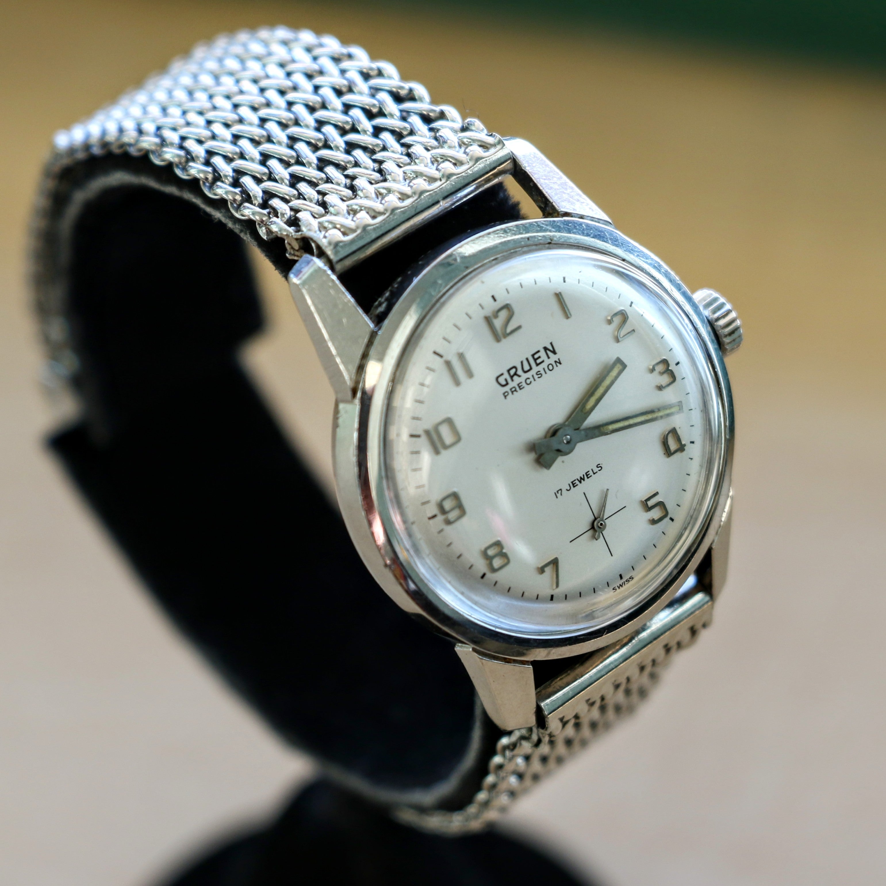 Jewels Incabloc Reloj Gruen Precision 17 Jewels Gruen Precision 25