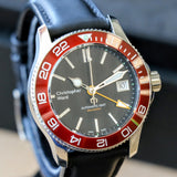 Christopher Ward C60 Trident PRO 600 GMT Diver Watch C6038AGM2 - ALL Original, Double Box & Papers