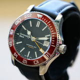 Christopher Ward C60 Trident PRO 600 GMT Diver Watch C6038AGM2 - ALL Original, Double Box & Papers