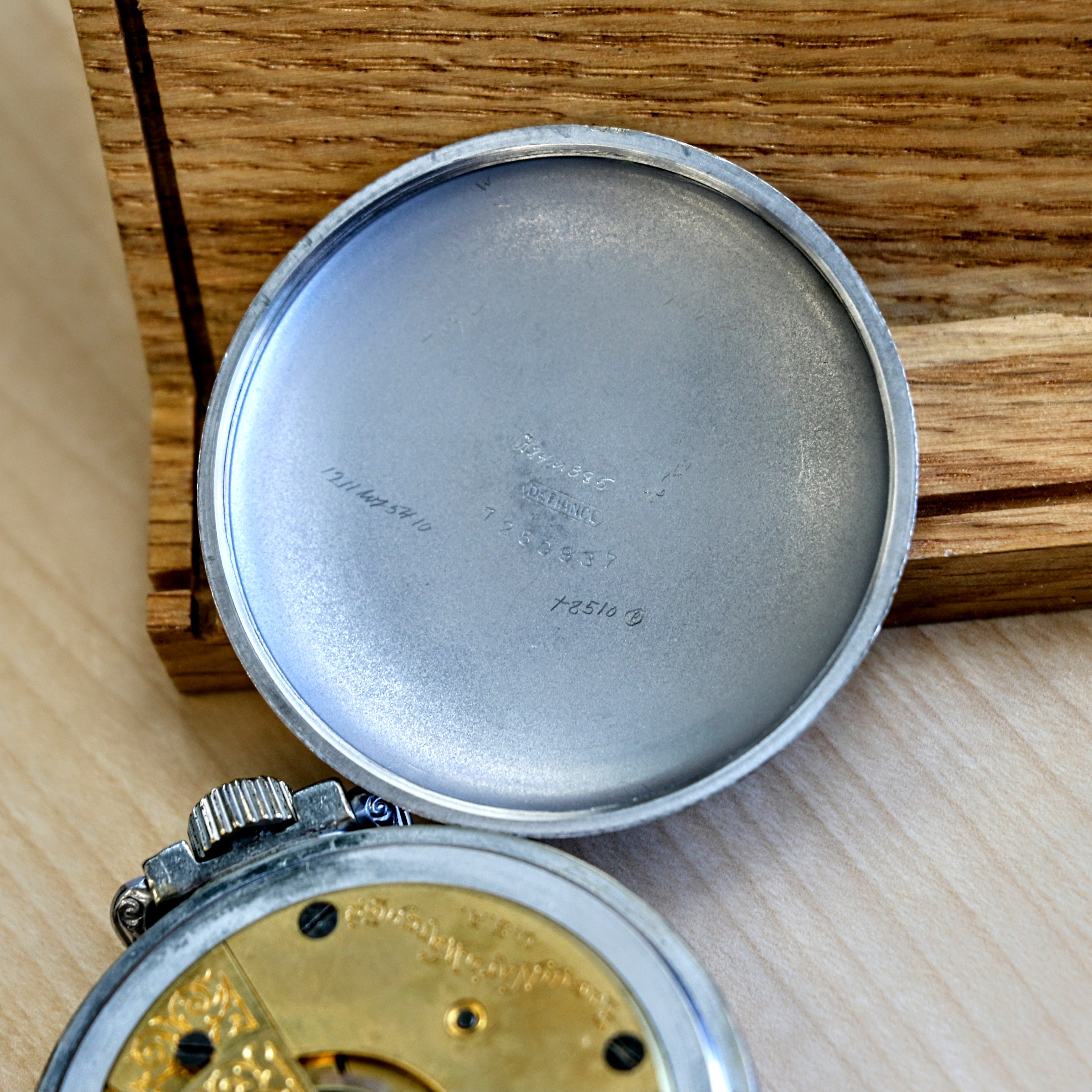 1908 ELGIN Pocket Watch 18s Jewels Grade 294 Openface Vintage