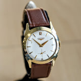 1954 LONGINES Watch 17 Jewels Ref. 2117 Cal. 23Z  Vintage 14K GOLD Wristwatch