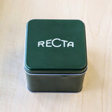 RECTA Cavalier Wristwatch Jet Black 24-Hour Dial & Date Indicator Watch - IN BOX!