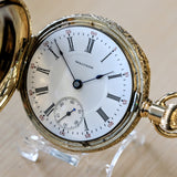 1903 WALTHAM Waltham Pocket Watch 18s 17 Jewels Grade 825 - VERY RARE Kenosha Hunter Case