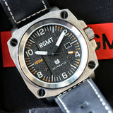 RGMT Altimeter Automatic Watch 24 Jewels NH35A - RG-8016 - ALL Original, Box & Papers!
